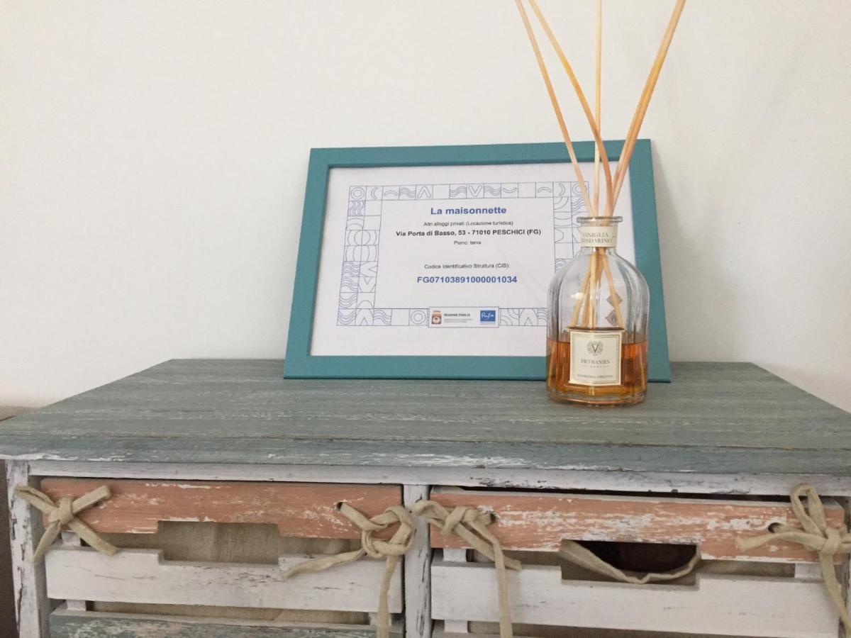 La Maisonnette Peschici Εξωτερικό φωτογραφία